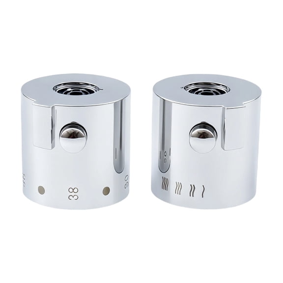 Sinyiin Temperature Control Knob Handles for Thermostatic Bath Shower Mixer Enduring