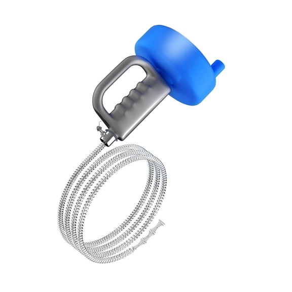 Sinyiin Toilet Drain Snakes Ergonomic Handle Spring Snake For Quick Pipe Maintenances