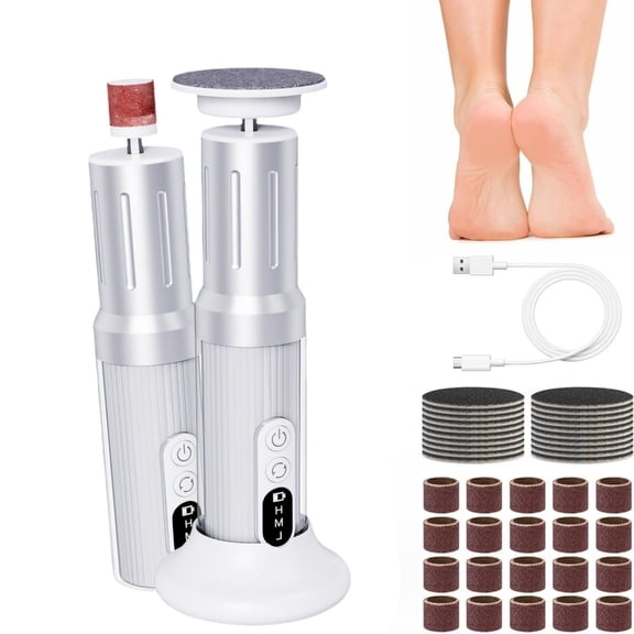 Sinyiin Two Head Electric Foot Care Tool Offering 11000 Rotations And Reverse Function