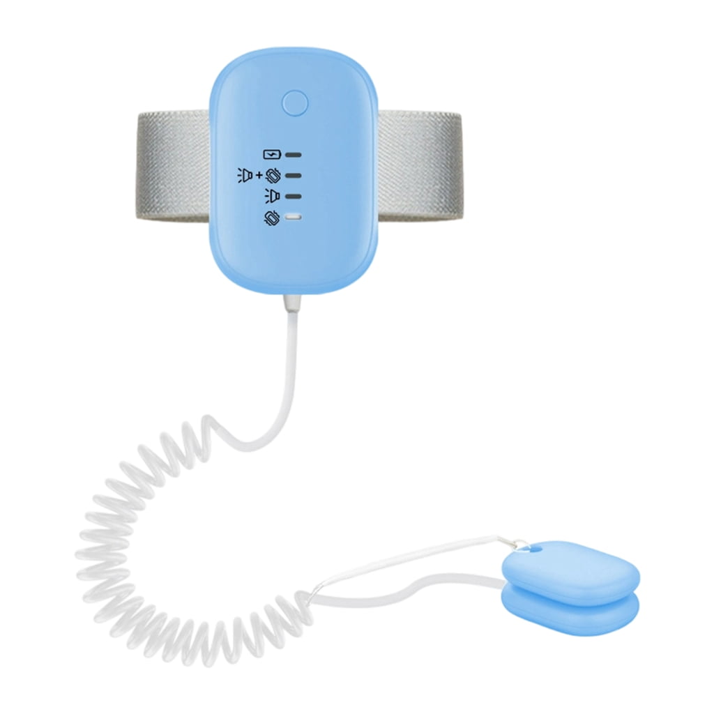 Sinyiin USB Rechargeable Bedwetting Alarm High Sensitivity Sensor Loud ...