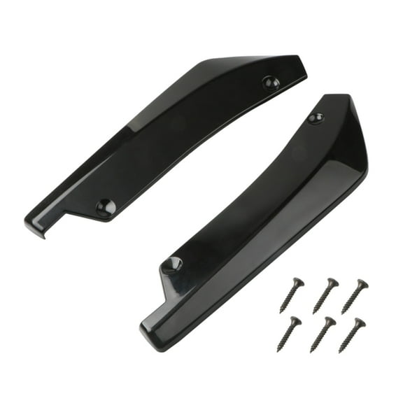 Sinyiin Universal Car Rear Bumper Lip Spoiler Diffuser Splitter Rear Spoiler with Screws
