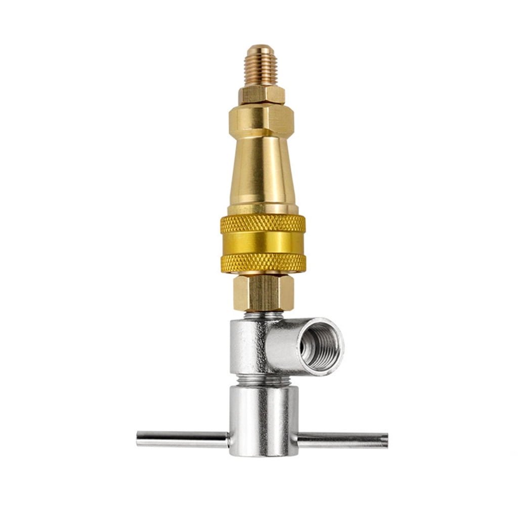 Sinyiin Universal Refrigerator Refrigerants Filling Quick Connection Tool Easy to Install