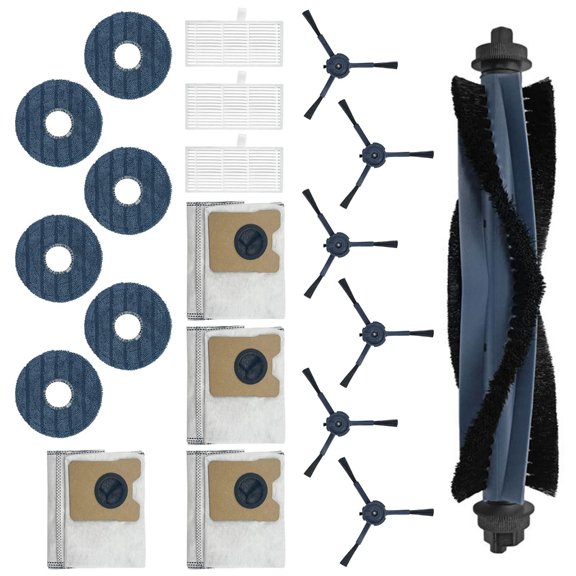 Sinyiin Vacuum Cleaner Side Brush Dust Bag Perfect for Vacuum for Enhancing Dust Capture