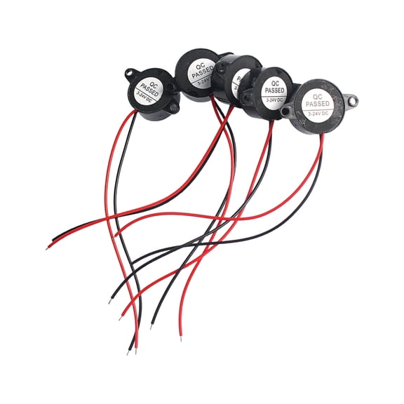 Sinyiin Vehicle High Frequency Active Buzzer Modules 3 to 24V Wide Voltage Alarm Devices