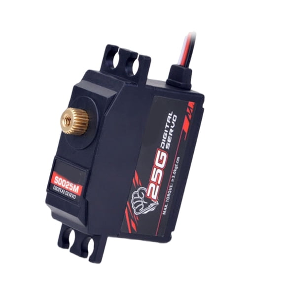Sinyiin Very Light Digital Tiny Servo Metal Gears Structure Easy Carry Small Metal Gear 3.5kg·cm Output for Scale Models