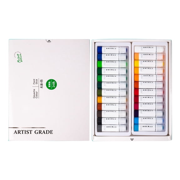 Sinyiin Washable Tempera Paint Sticks Assorted Color Graffiti Crayon for Artist Painter