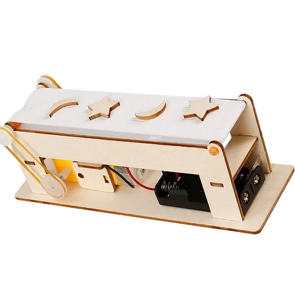 Sinyiin Wooden Conveyor Belt Elevator Model Physics Experiments Teaching Aid for Student