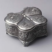 Sinzyo Emboss Alloy Metal Music Box Mini Wind Up Movement Music Box for Christmas/Birthday/Valentines Day Tune;Anastasia-Once Upon a December