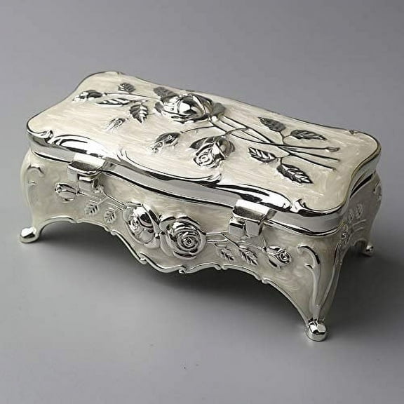 Sinzyo Embossed Alloy Wind-Up Music Box