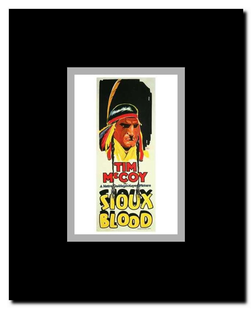 Sioux Blood Framed Movie Poster