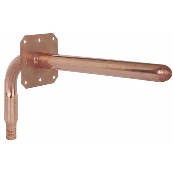 Sioux Chief 4014977 0.5 in. PEX x 0.5 in. Copper Stub Out Elbow