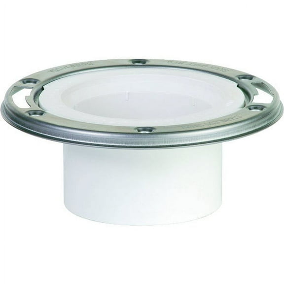 Sioux Chief 4 In. Schedule 40 DWV PVC Closet Flange 886-4PM