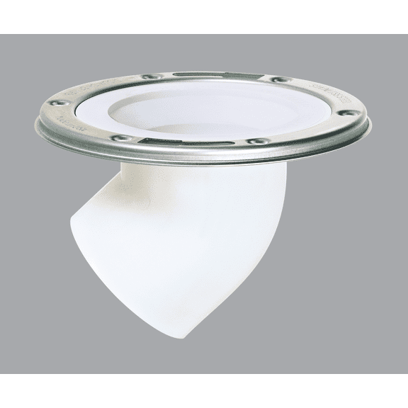Sioux Chief 45 degrees Offset Closet Flange - Pack of 2  Residential Use, Standard Application