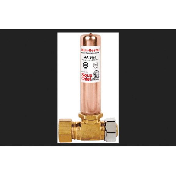 Sioux Chief 660-GTRB 5/8" O.D Tee Mini-Rester Water Hammer Arrestor Size AA