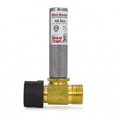 Sioux Chief 660-GTC1 Piston-Type Water Hammer Arrester - Mini-Rester For Pipes, Stops Banging Noises 1 thumbnail image