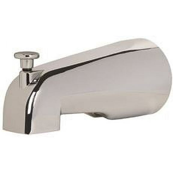 Sioux Chief Bathtub Spout With Diverter, Chrome, 1/2-Inch Cwt