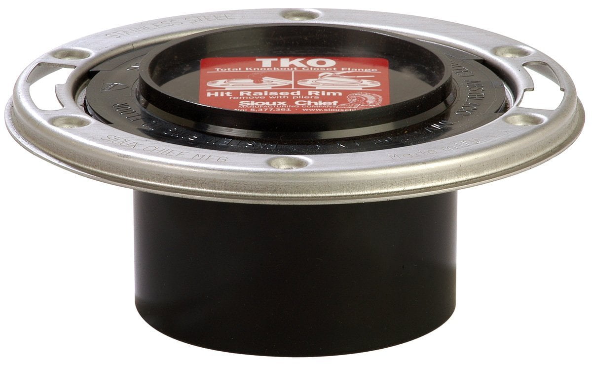 Sioux Chief ABS Closet Flange with Stainless Steel Swivel Ring