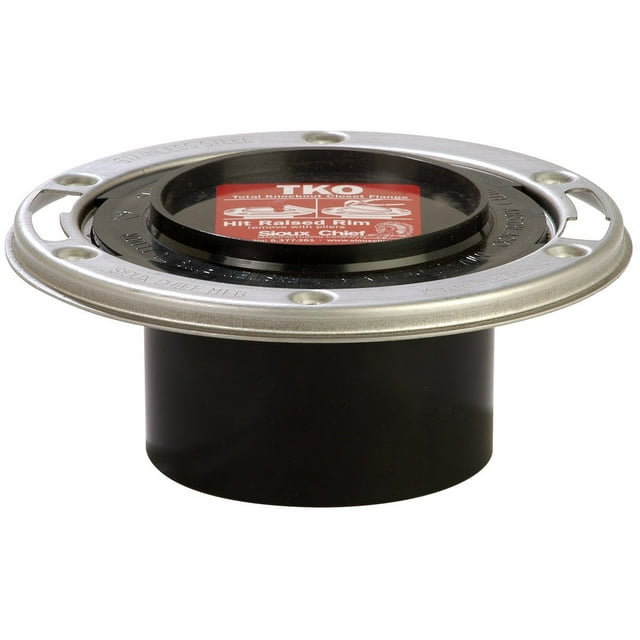 Sioux Chief Mfg 884-ATMPK 4-Inch by 3-Inch Total Knockout Closet Flange