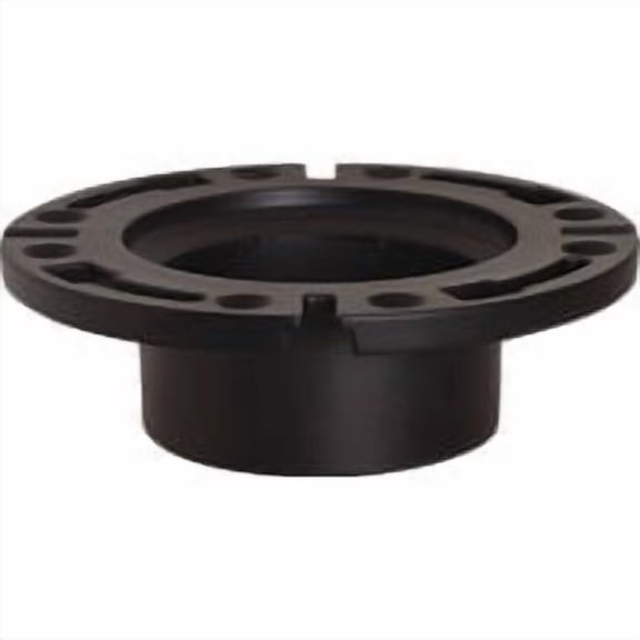 Sioux Chief Mfg Sioux Chief 3 In. Hub/Inside 4 In. ABS Open Toilet Flange w/1-Pc. Plastic Ring, Case of 2