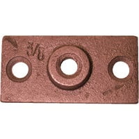 Sioux Chief Mfg Sioux Chief Copper-Plated Ceiling Flange - Pack of 8