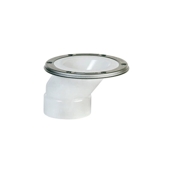 Sioux Chief PVC Offset Closet Flange With Swivel Ring - Pack of 2