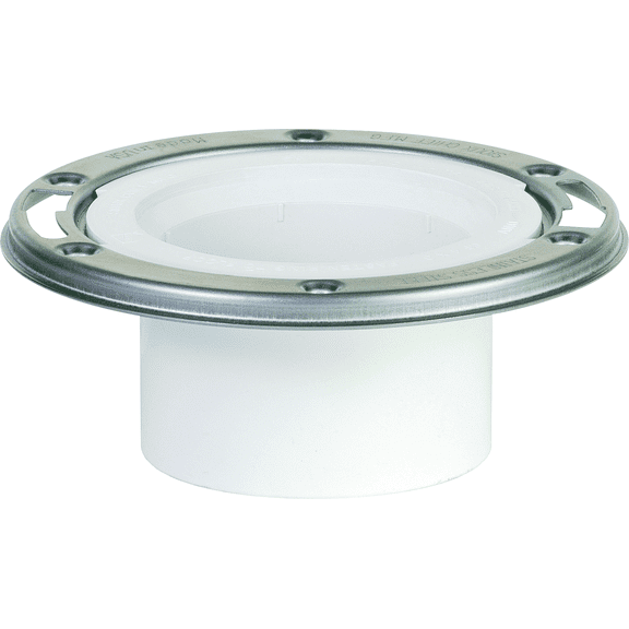 Sioux Chief PVC Open Closet Flange With Stainless Steel Ring - Pack of 12  Residential Use, Standard Application