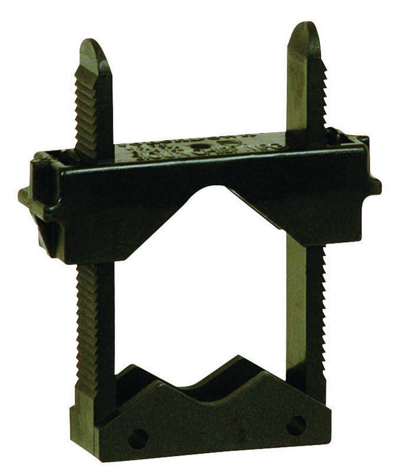 Sioux Chief  TouchDown  1/4 to 1 in. Black  Plastic  Pipe Clamps