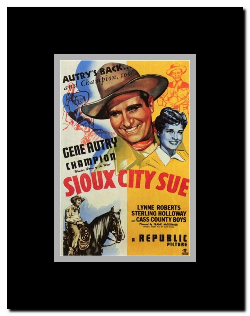 Sioux City Sue Framed Movie Poster