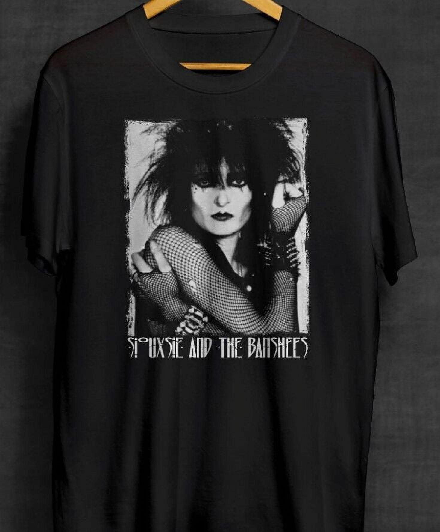 Siouxsie And The Banshees Black TShirt. Goth. PostPunk, Band Shirts
