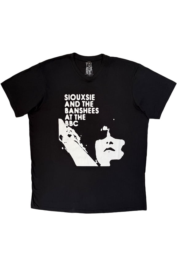 Siouxsie & The Banshees Unisex Premium Carbon T-Shirt: At The BBC (Black)