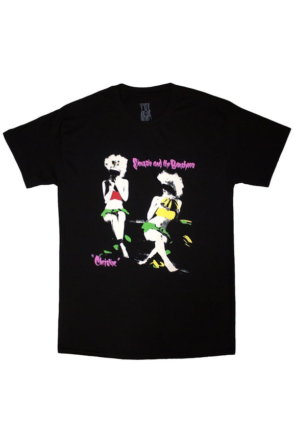 Siouxsie & The Banshees Unisex T-Shirt Christine (Black) (Medium)