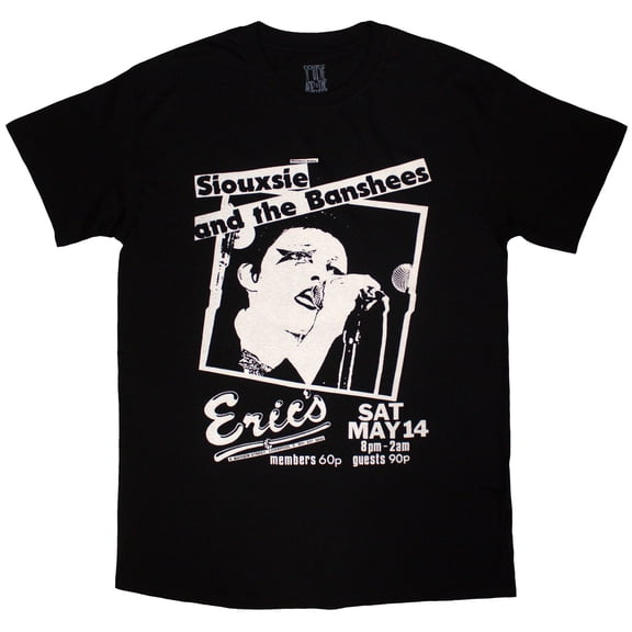 Siouxsie & The Banshees Unisex T-Shirt Eric's (Black)