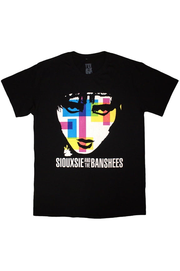 Siouxsie & The Banshees Unisex T-Shirt Once Upon A Time (Black) (Large)