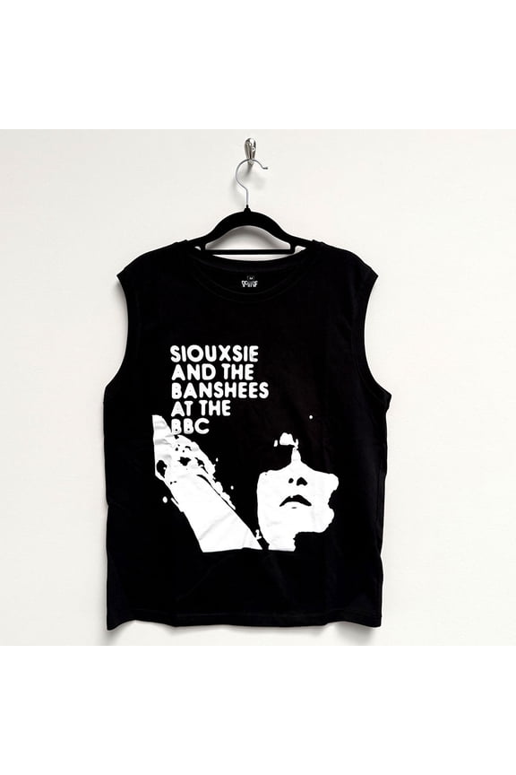 Siouxsie & The Banshees Unisex Tank T-Shirt At The BBC (Black) (XX-Large)
