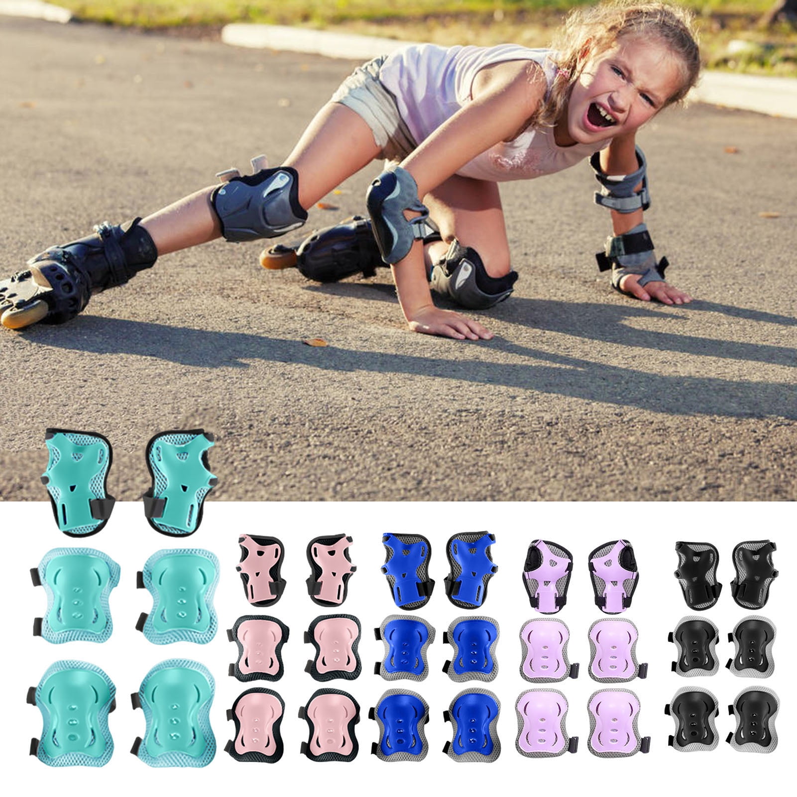 Wrist Guard For Roller Skating, Skateboarding, Skiing - Impact Protection Wrist Support For Men, Women, Kids - Adjustable Palm Protector