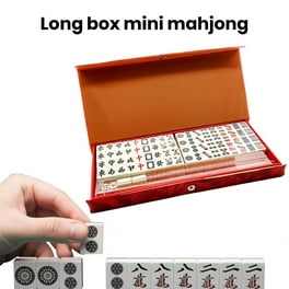 Smiling JuJu Chinese Mahjong Set 144 Numbered X-Large Tiles