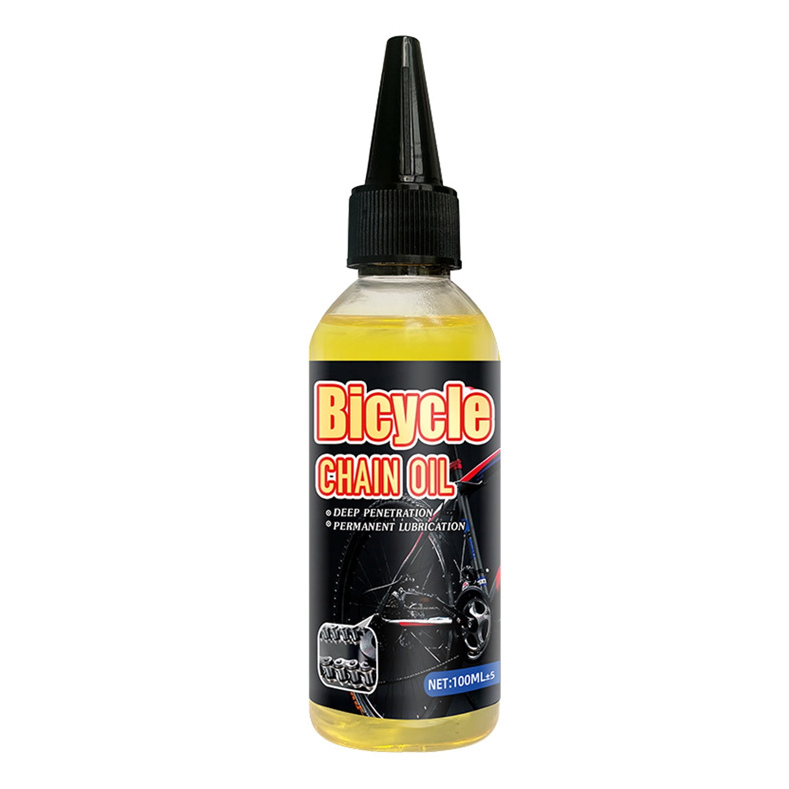 Sioweci 100ML Bicycle Chain Lubricant Long Lasting Mountain Bike Chain Lube Friction Reduction