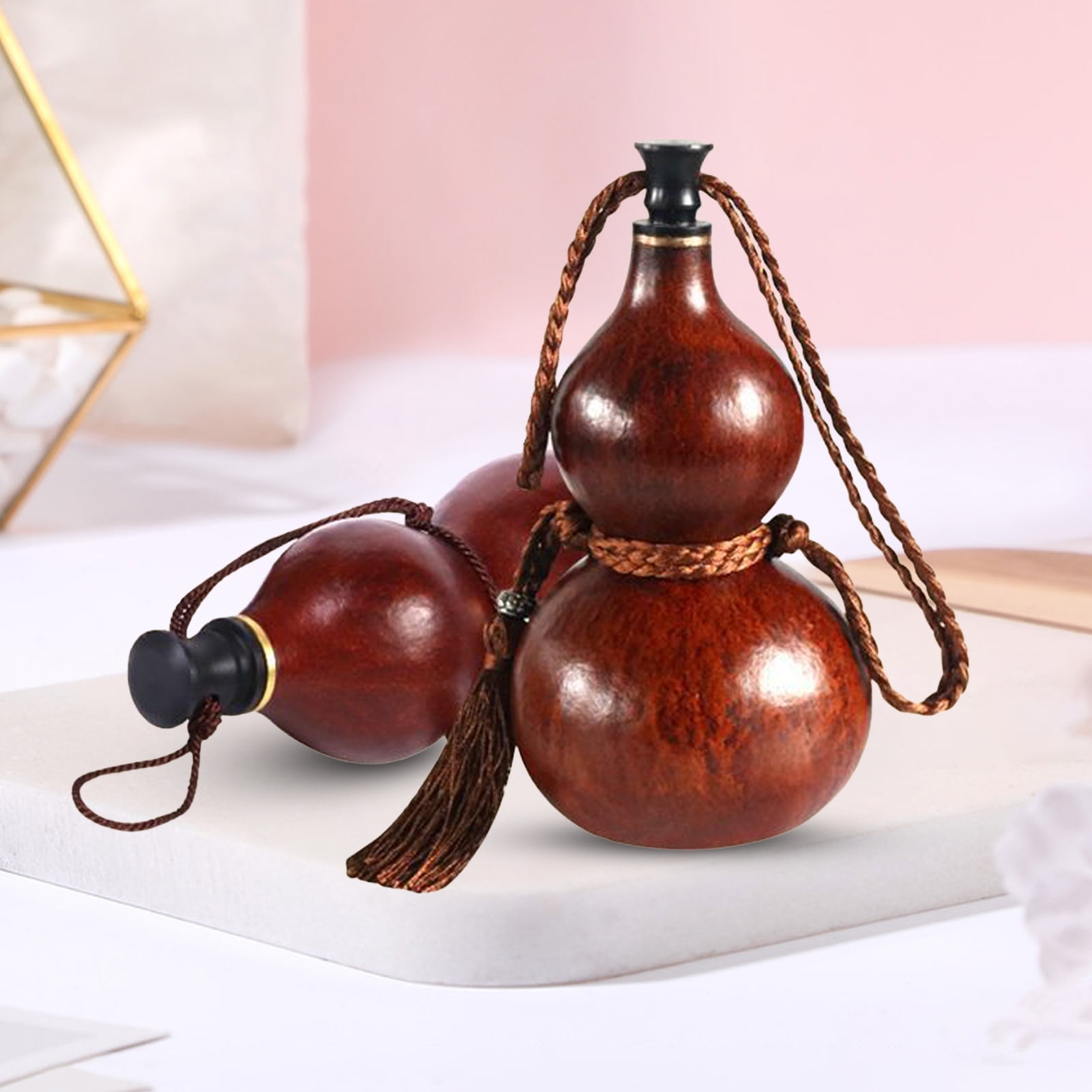 INRENG Open Buddha Mantra Pendant Necklace - Stainless Steel Memorial Bottle With Braided Rope