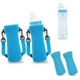 thumbnail image 1 of Sioweci 2Pcs Thermal Water Bottle Cover for Cirkul Neoprene Sleeve Stylish Designs Flavored Insulation Water Bottle Protector Orange 2pcs, 1 of 13