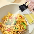 thumbnail image 1 of Sioweci 470ML Oil Dispenser Spray Pour 2 in 1 Olive Bottle Sprayer for Air Fryer Salad Frying Multi-Liquid Oil BPA-Free Glass Wide Mouth Oil Sprayer Kitchen Tools Black, 1 of 13
