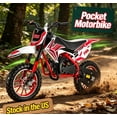 thumbnail image 1 of Sioweci 49cc 2-Stroke Kids Dirt Bike,Dirt Bike for Kids,Mini Dirt Bike,Gas Power Pocket Rocket Bike,Gas Motorcycle with Front Rear Disc Brakes, Off Road Mini Motorcycle Max Load 330Lbs, 1 of 10