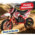 thumbnail image 1 of Sioweci 49cc Dirt Bike for Adults & Kids-Kids Dirt Bike 2-Stroke Gas Powered Off Road Motorcycle Mini Bikes 19 MPH for Uphill and Off-Road Conditions Pull Start motos, 1 of 10