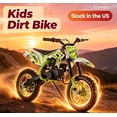 thumbnail image 1 of Sioweci 49cc Kids Dirt Bike 2-Stroke - Mini Motorcycle with Front Rear Disc Brakes, Gas Dirt Bikes with Speeds up to 25 MPH, Off-Road Tires, Shock Absorption, Dirtbikes for Kids, 1 of 10