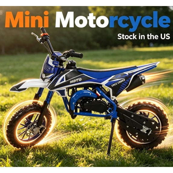 Sioweci 49ccKids Gas Dirt Bike,2-Stroke