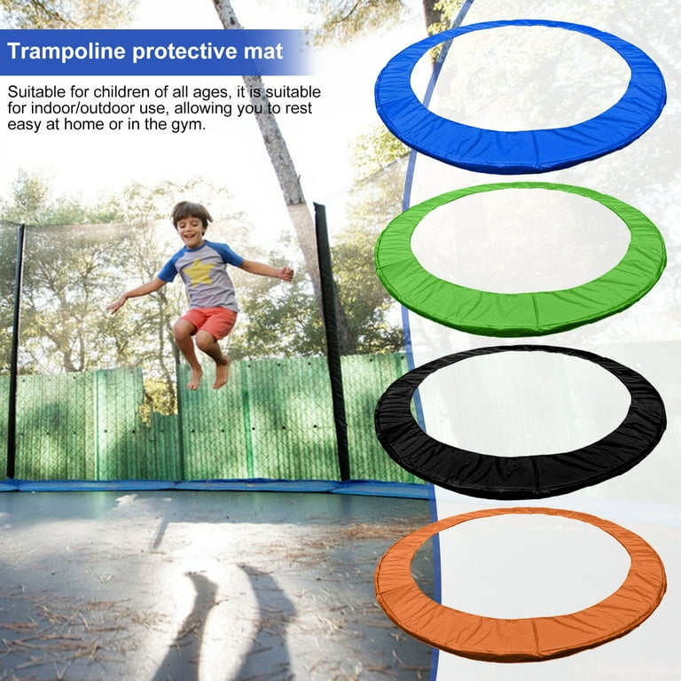 Sioweci 6/8/10FT Trampoline Pad Round Spring Cover Waterproof PVC
