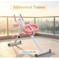 thumbnail image 1 of Sioweci Ab Machine for Stomach Workout Exercise Equipment with LCD Data Display Screen, Thickened Foam Handle 5 Levels Height Adjustments Abdominal Trainer Full Body Workout Exercise Machine, 1 of 11