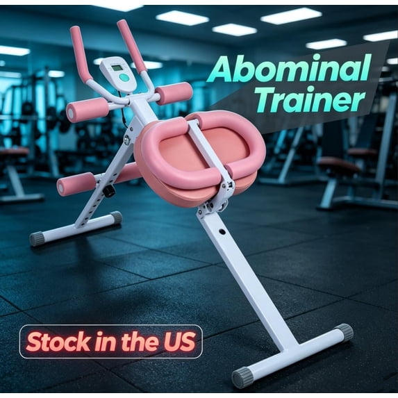 Sioweci Ab & Rowing Machines for Home,Multifunctional Ab Machine, Ab Workout Equipment for Home Gym, Adjustable Core & Waist Trainer with 5 Height Levels & 3 Incline Angles, Rowing Mode, Knee Glider