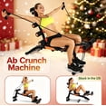 thumbnail image 1 of Sioweci Ab Workout Bench for Home Gym,Ab Adjustable Workout Crunch Machine,Multi-FunctionalAb Exercise Equipment for Total Body Workout,Sit Up Exercise Chair for Full Body Workout, 1 of 12