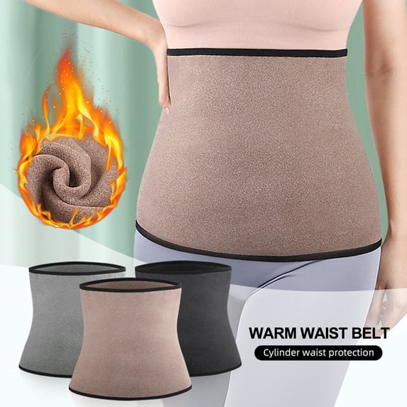 Sioweci Abdominal Binder Stomach Compression Wrap Lightweight Breathable Wear Resistant Postpartum Belly Band Hernia Belt Camel