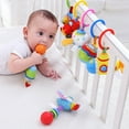 Sioweci Baby Toy Attract Attention Soft Fabric Cows Submarines Rattle